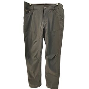 KUHL Mens 32x32 Gray Ripstop Technical Hiking Pants Articulated Knee Outdoor